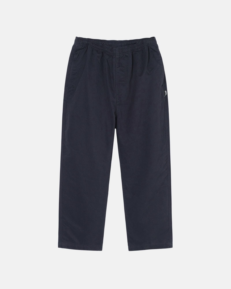 Stüssy Brushed Hose Herren Navy | GSZHJ-0835