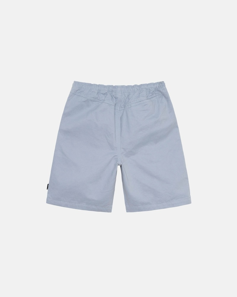 Stüssy Brushed Kurze Hose Herren Blau | GJSDO-5247