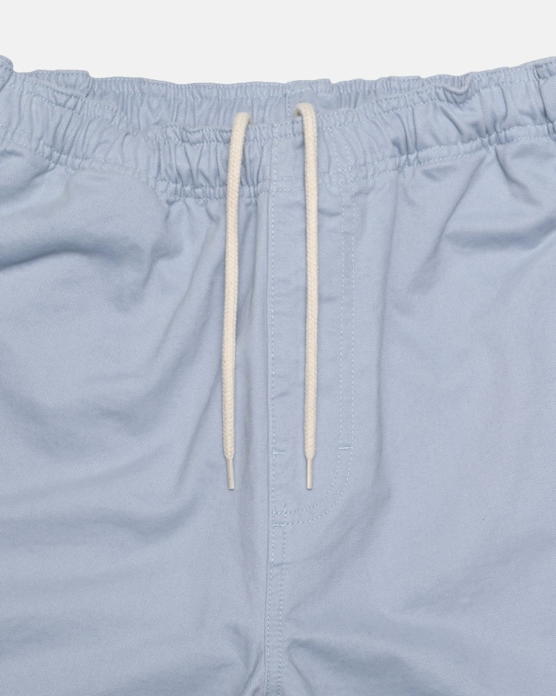 Stüssy Brushed Kurze Hose Herren Blau | GJSDO-5247