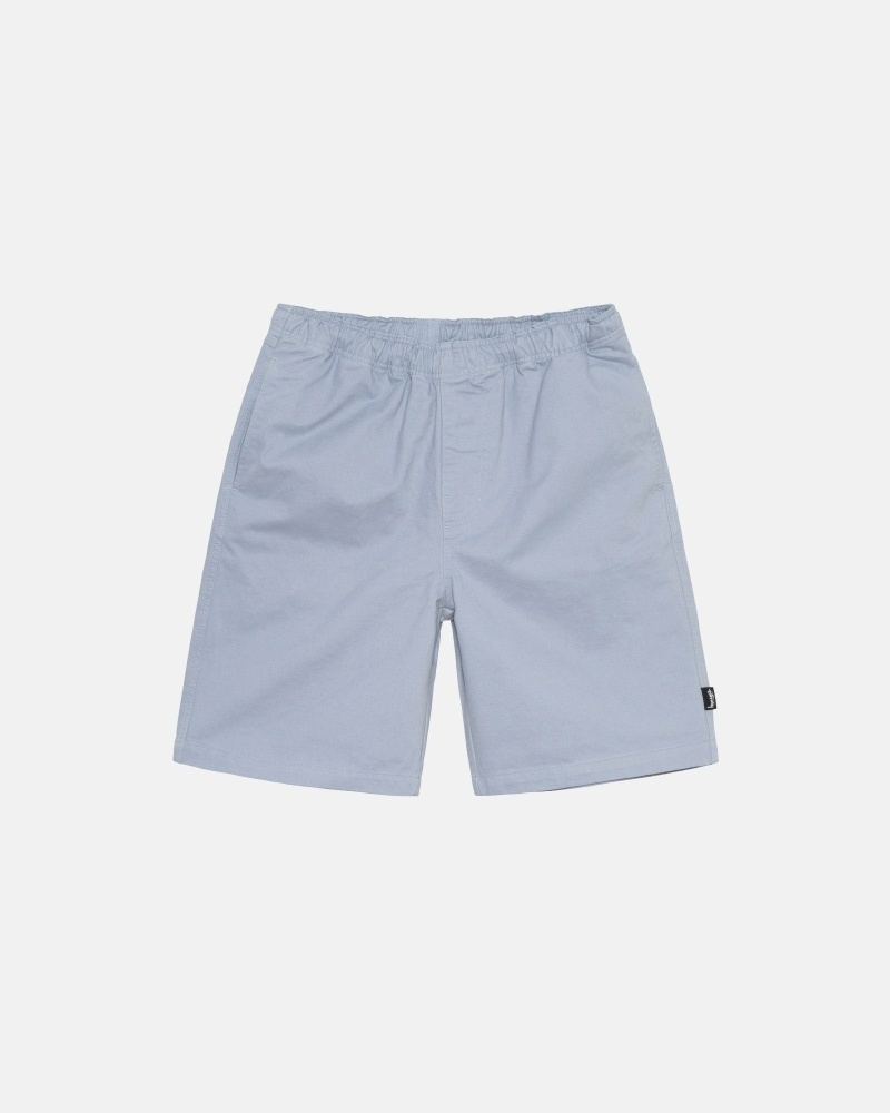 Stüssy Brushed Kurze Hose Herren Blau | GJSDO-5247