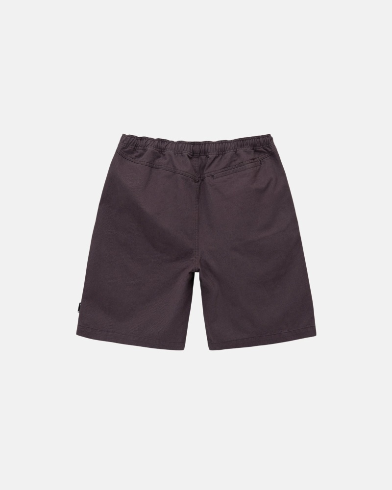 Stüssy Brushed Kurze Hose Herren Bordeaux | ADHUJ-8312