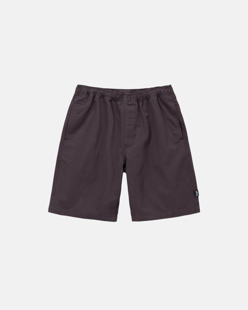 Stüssy Brushed Kurze Hose Herren Bordeaux | ADHUJ-8312