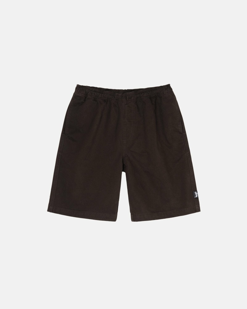 Stüssy Brushed Kurze Hose Herren Navy | ZSIBA-4150