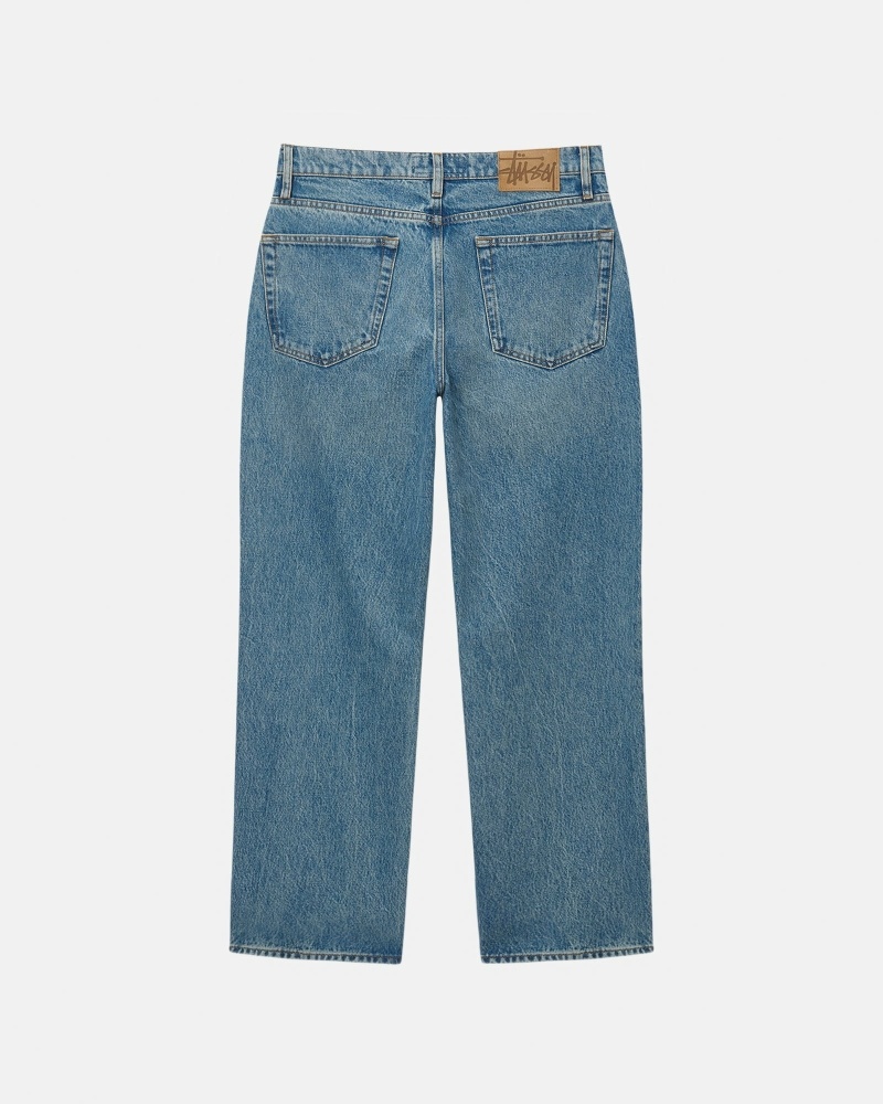 Stüssy Denim Klassische Jeans Herren Blau | OBNUL-2168