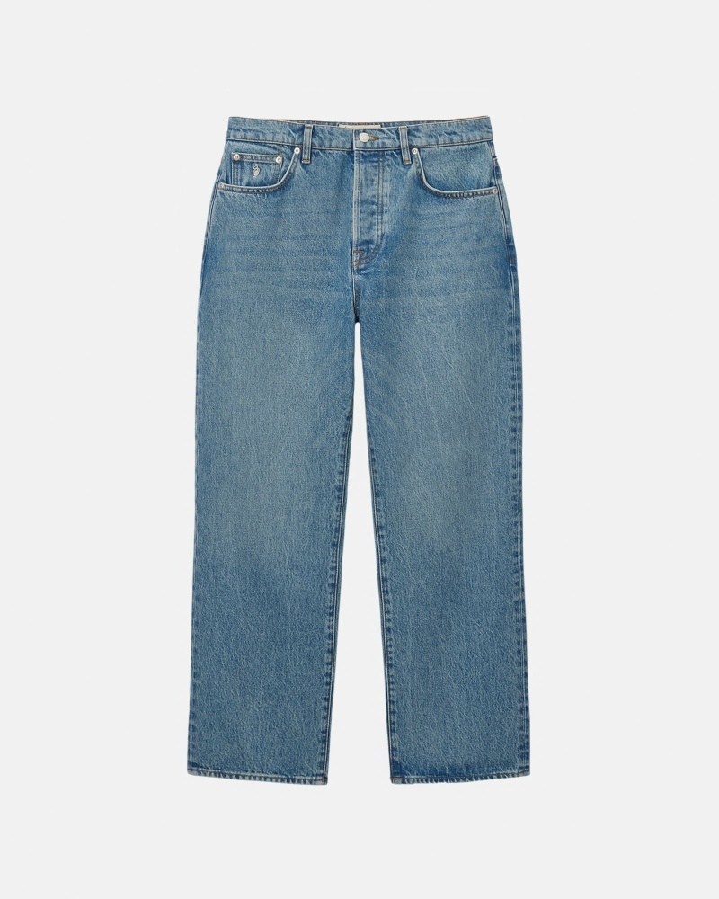 Stüssy Denim Klassische Jeans Herren Blau | OBNUL-2168