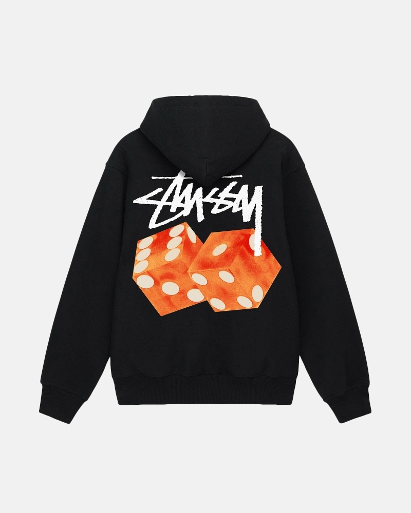 Stüssy Diced Out Hoodie Herren Schwarz | XKLOI-8140