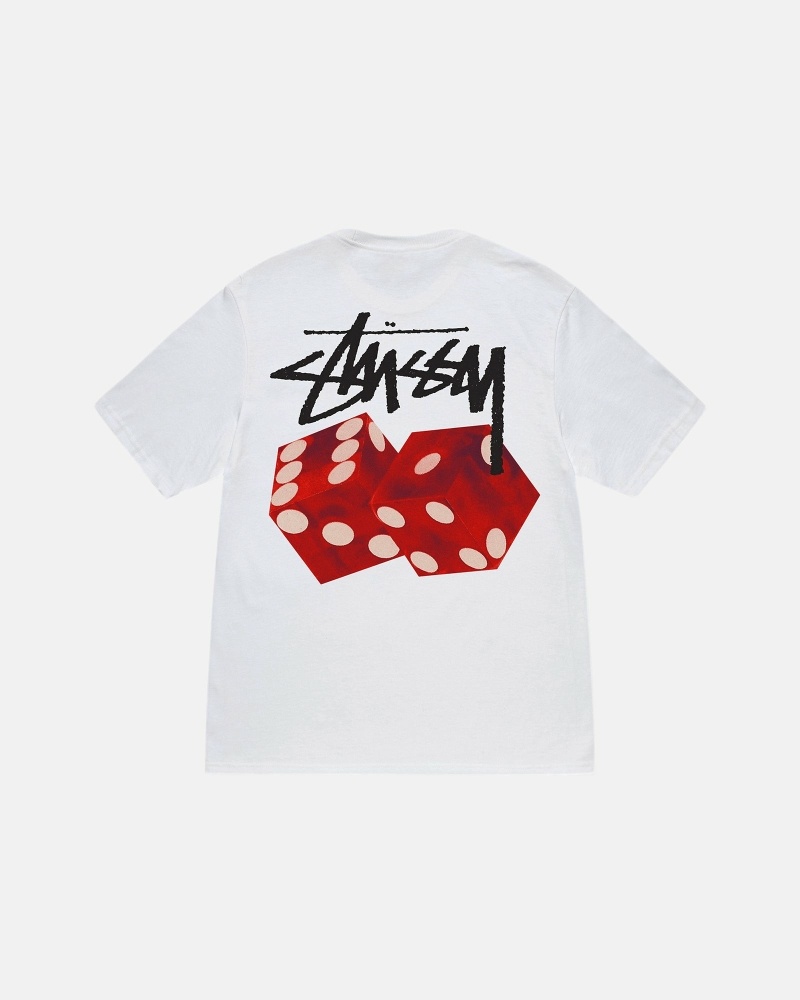 Stüssy Diced Out T-shirts Herren Weiß | NTFUC-7053