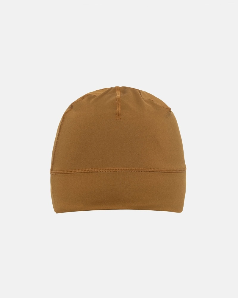 Stüssy Helvetica Sport SkullCaps Hüte Herren Gold | BLFTH-0529