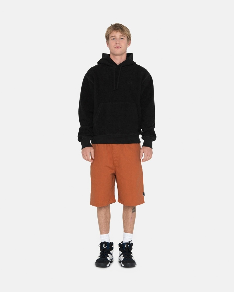 Stüssy Inside Out Fleece Hoodie Herren Orange | URBVJ-2853