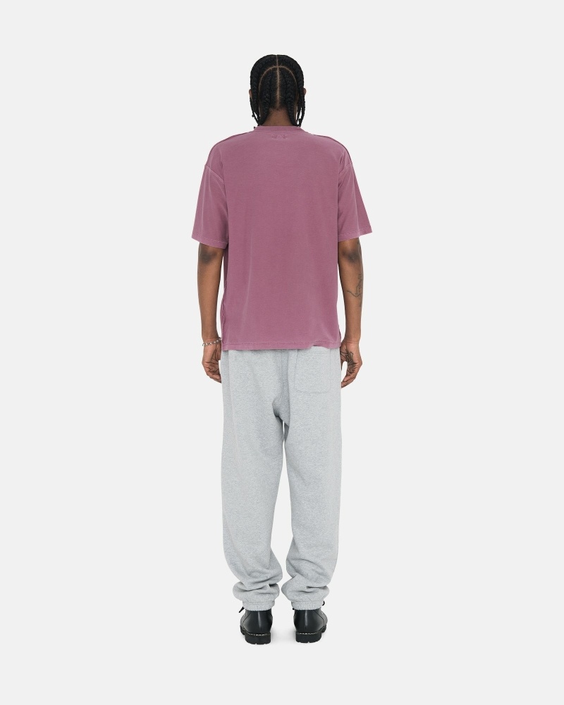 Stüssy Lazy Oberteile Herren Lila | DUXQY-1745