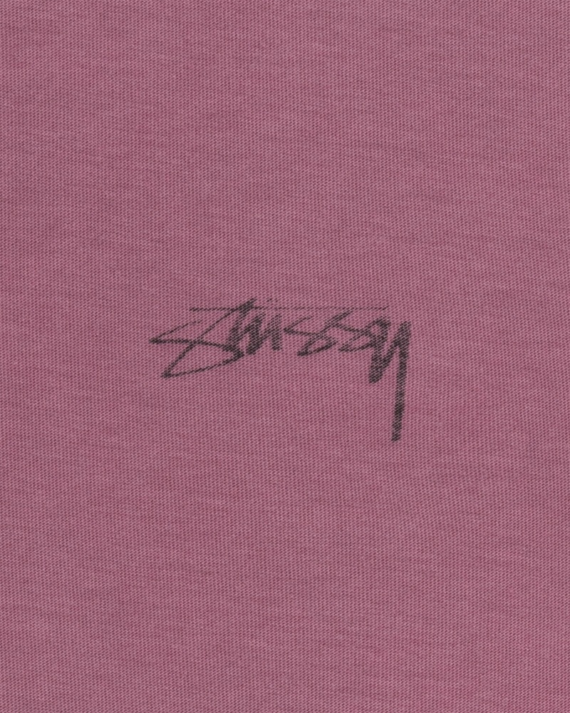 Stüssy Lazy T-shirts Herren Lila | PEARY-2541