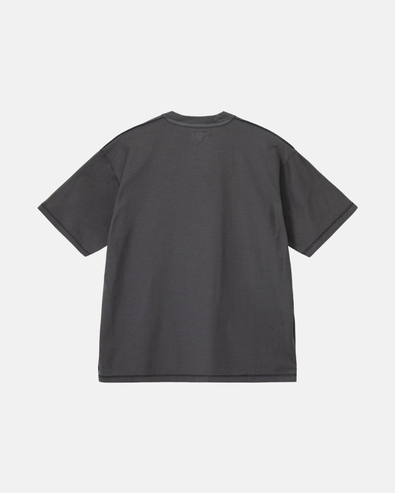 Stüssy Lazy T-shirts Herren Schwarz | CGVPT-1273