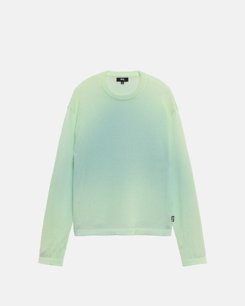 Stüssy Light Sensitive Pullover Herren Grün | NPSEH-4609