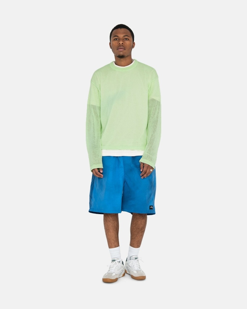 Stüssy Light Sensitive Pullover Herren Grün | NPSEH-4609