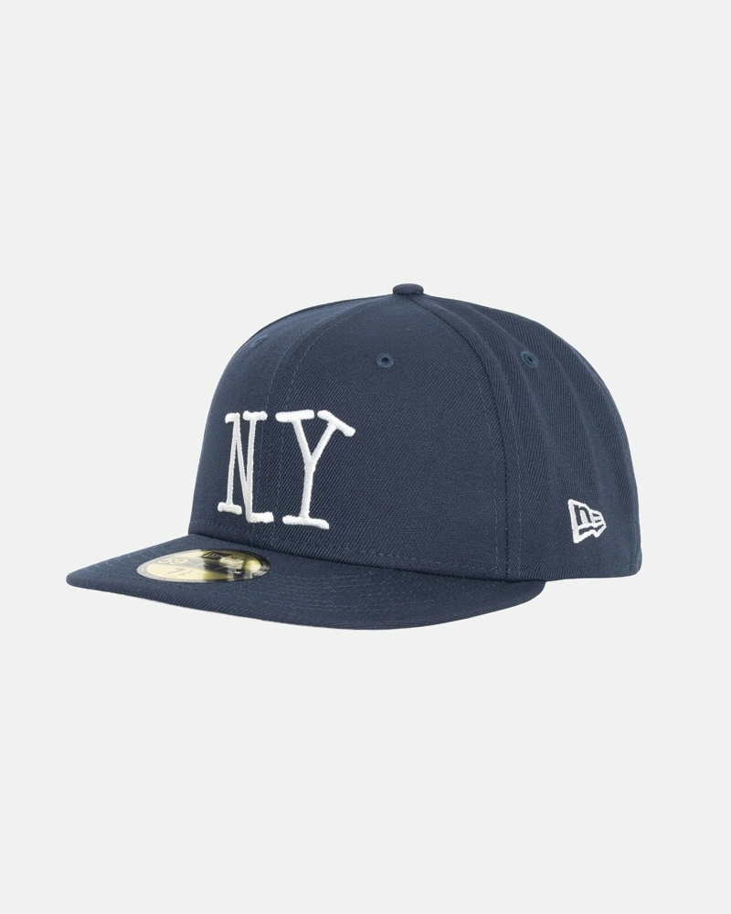 Stüssy Ny New Era Kappen Herren Navy | ANLWX-0847