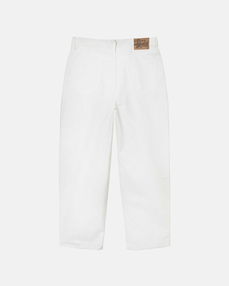 Stüssy Over Dyed Big Ol Jeans Herren Beige | RZQVE-9108