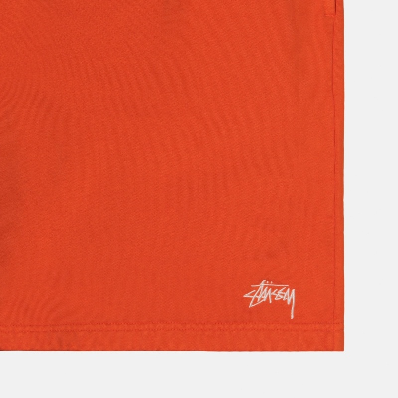 Stüssy Overdyed Stock Logo Kurze Hose Herren Blau | WDQPS-1968