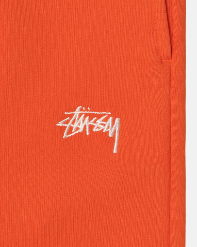 Stüssy Overdyed Stock Logo Pant Sweathose Herren Schwarz | KFMZC-9803