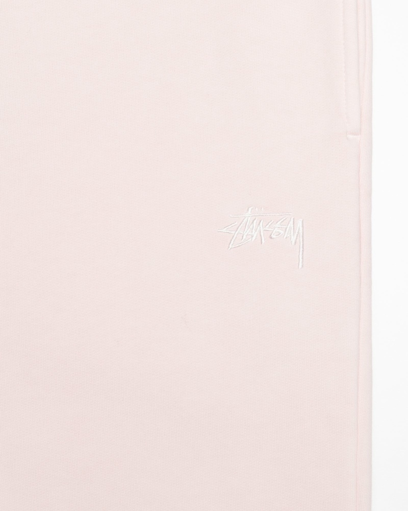 Stüssy Overdyed Stock Logo Sweathose Herren Rosa | JDERB-2139