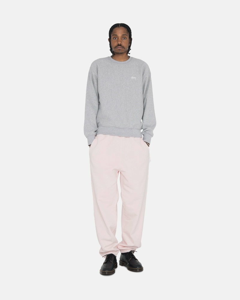 Stüssy Overdyed Stock Logo Sweathose Herren Rosa | JDERB-2139