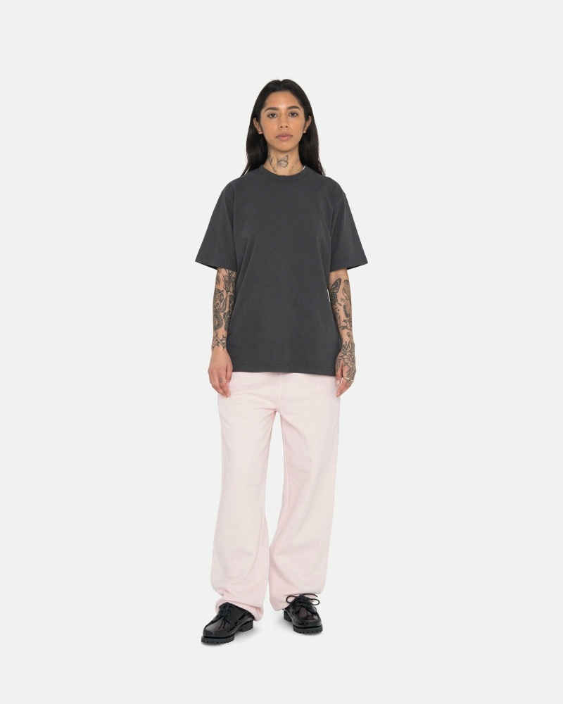 Stüssy Overdyed Stock Logo Sweathose Herren Rosa | JEUVL-2587