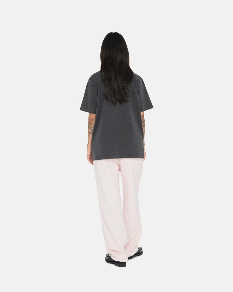 Stüssy Overdyed Stock Logo Sweathose Herren Rosa | JEUVL-2587