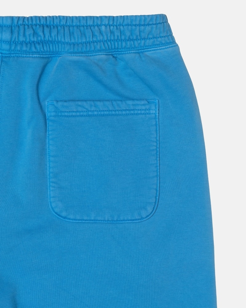 Stüssy Pigment Dyed Fleecehosen Herren Blau | EKNXW-4265