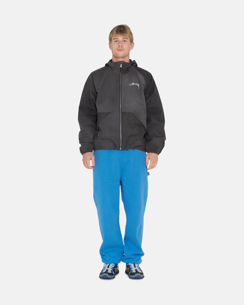 Stüssy Pigment Dyed Fleecehosen Herren Blau | EKNXW-4265