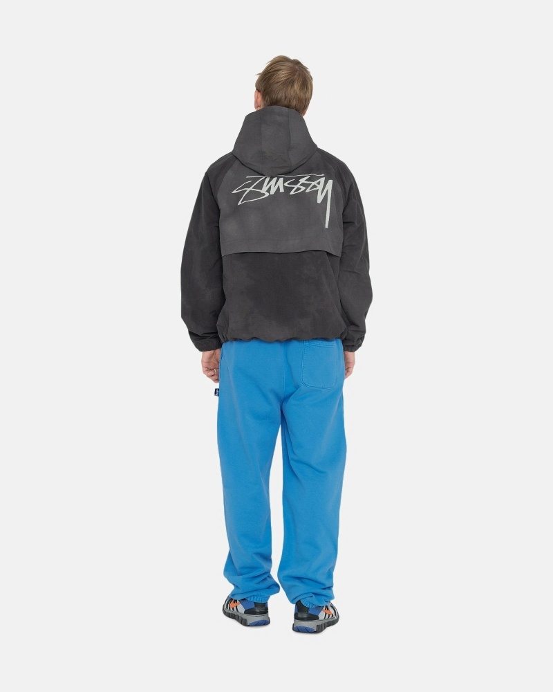 Stüssy Pigment Dyed Fleecehosen Herren Blau | EKNXW-4265