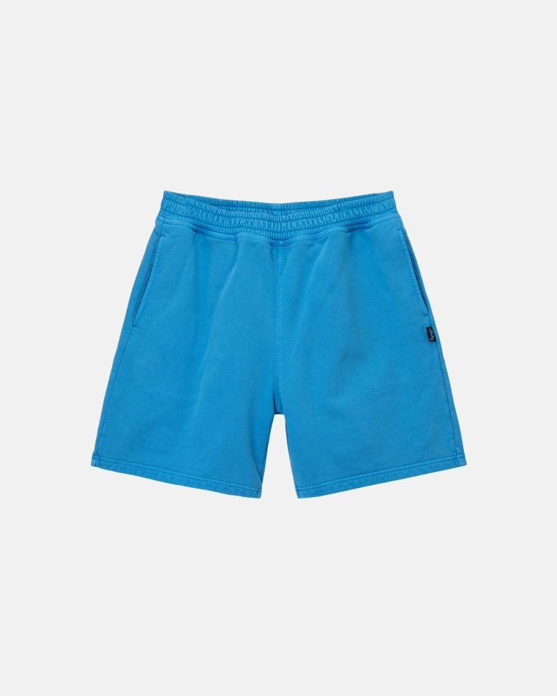 Stüssy Pigment Dyed Fleecehosen Herren Blau | GHBJR-7658