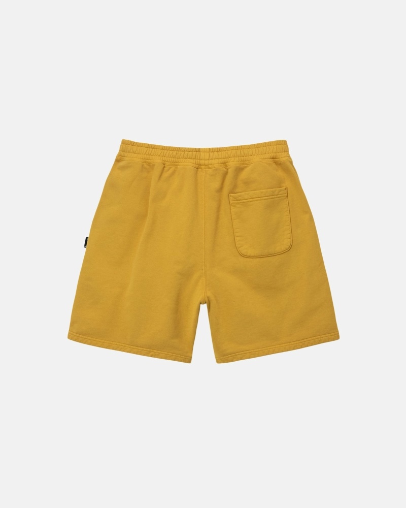 Stüssy Pigment Dyed Fleecehosen Herren Gold | AFICX-9870