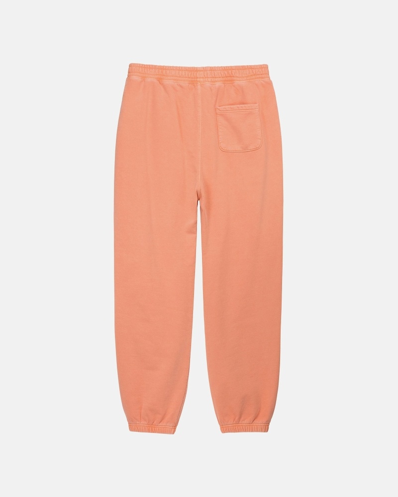 Stüssy Pigment Dyed Fleecehosen Herren Orange | VSARW-1790