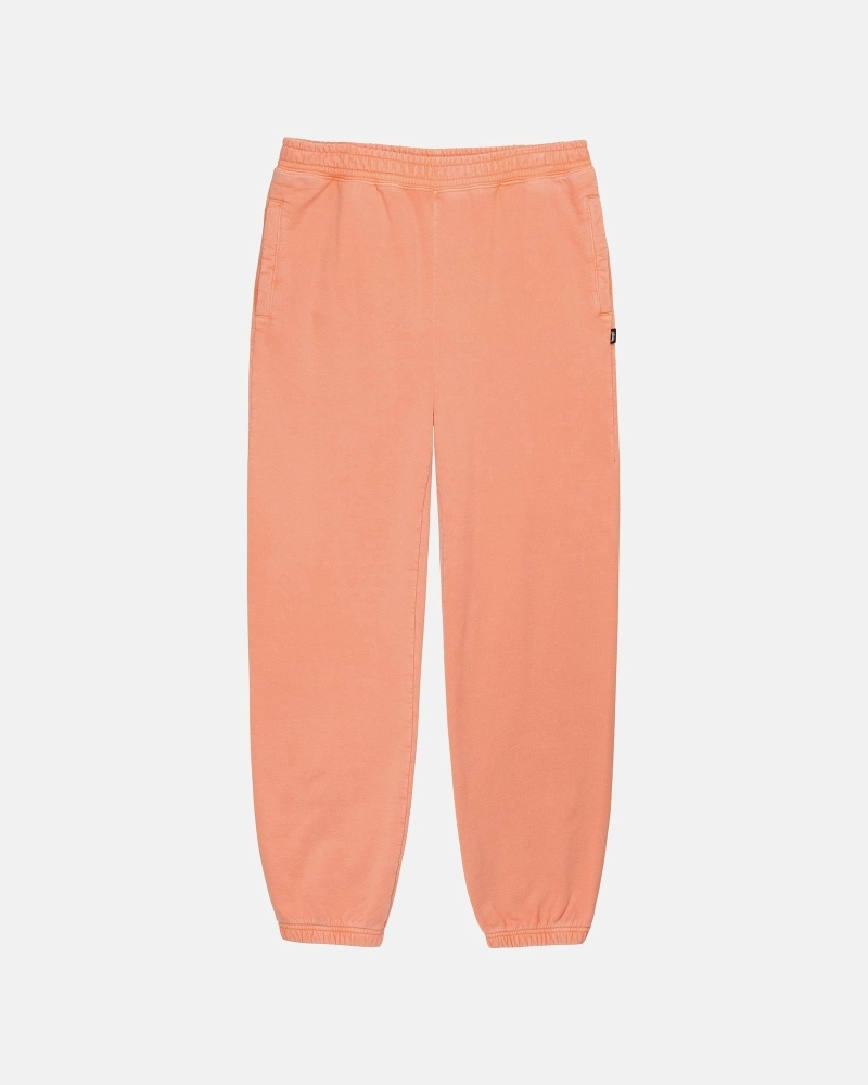 Stüssy Pigment Dyed Fleecehosen Herren Orange | VSARW-1790