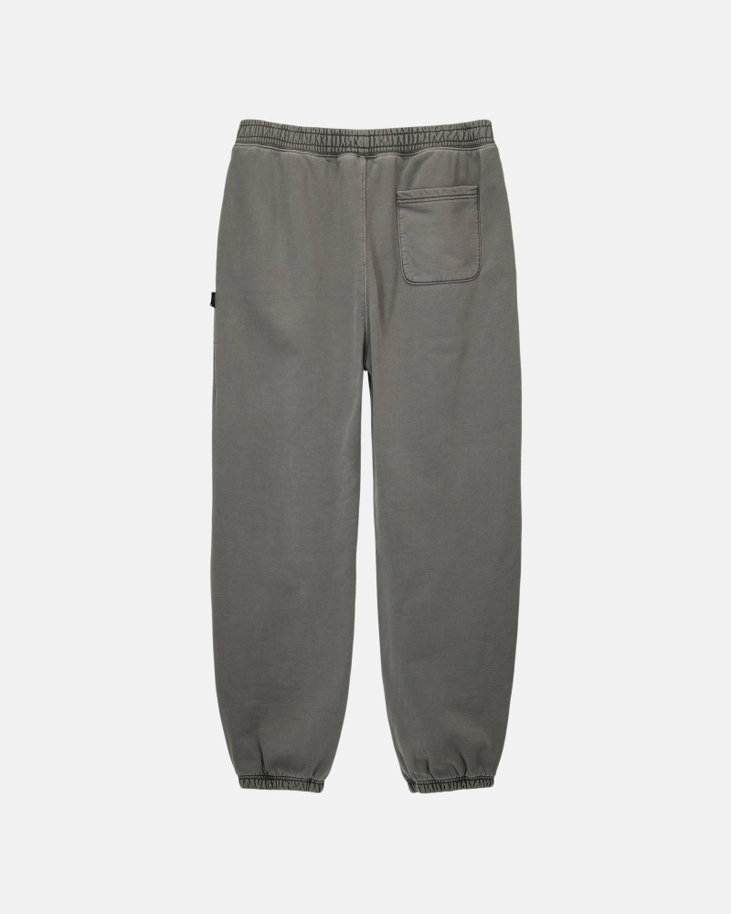 Stüssy Pigment Dyed Fleecehosen Herren Schwarz | PWLKV-4327