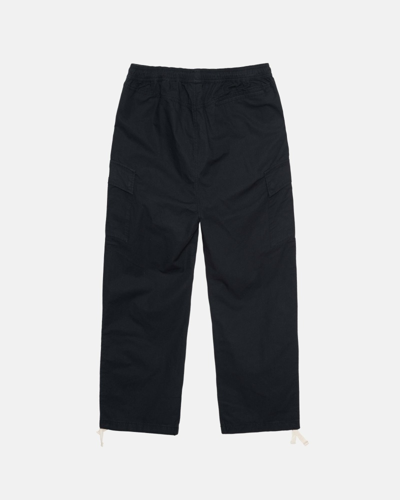 Stüssy Ripstop Cargo Hose Herren Schwarz | SXNCR-1073