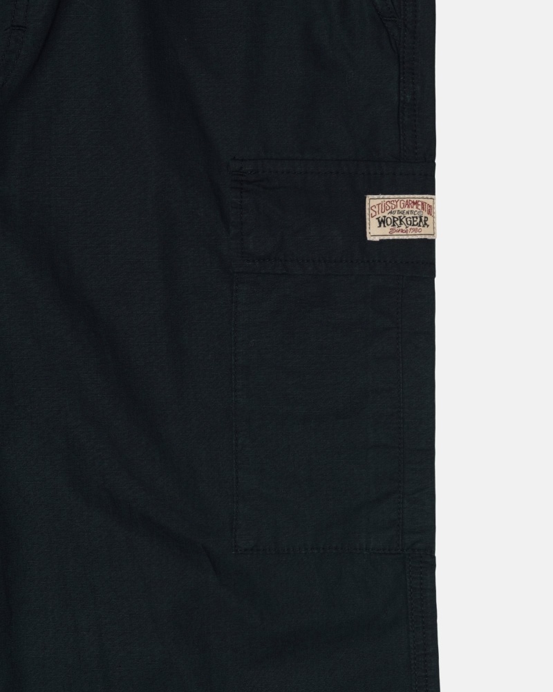 Stüssy Ripstop Cargo Hose Herren Schwarz | SXNCR-1073