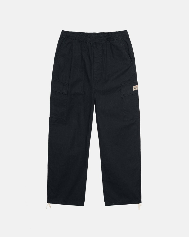 Stüssy Ripstop Cargo Hose Herren Schwarz | SXNCR-1073