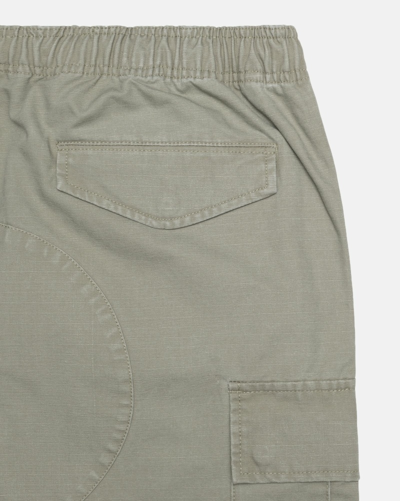 Stüssy Ripstop Cargo Kurze Hose Herren Olivgrün | VQOXW-6153