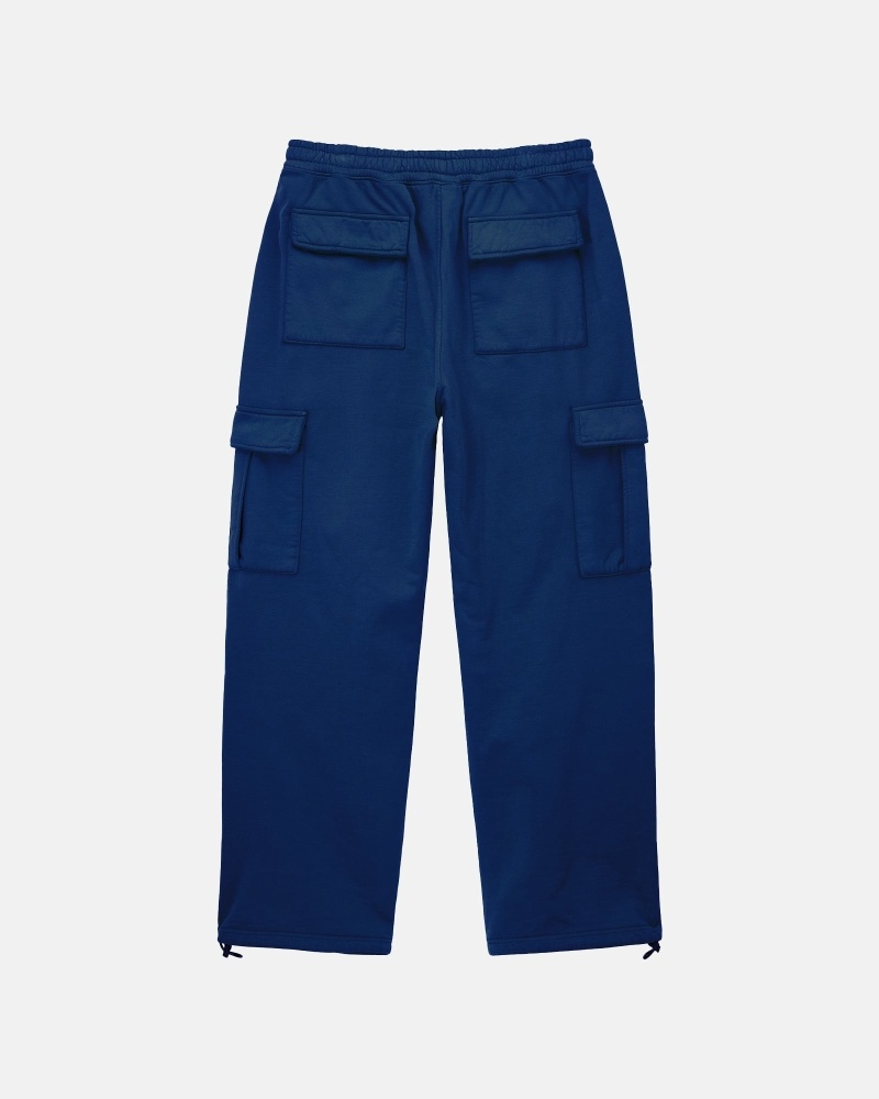 Stüssy Sport Cargo Fleecehosen Herren Blau | NQAOI-6015