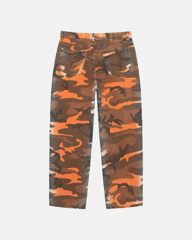 Stüssy Spray Dye Big O Jeans Herren Camouflage | XLMUF-0269