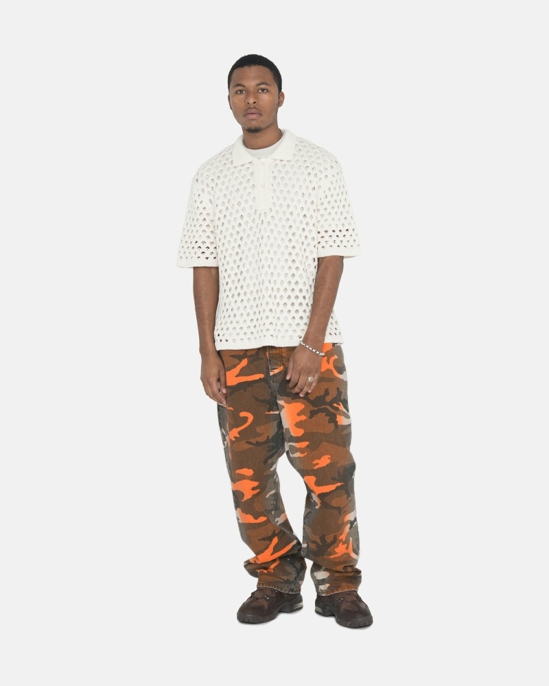 Stüssy Spray Dye Big O Jeans Herren Camouflage | XLMUF-0269