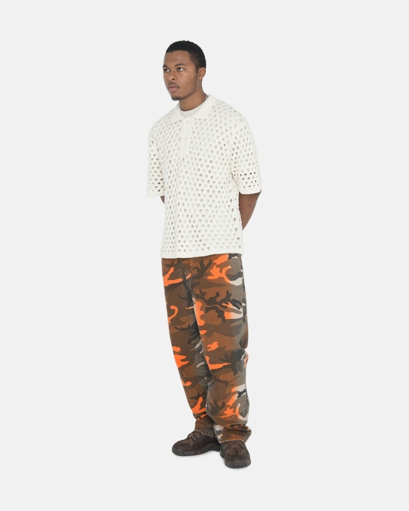 Stüssy Spray Dye Big O Jeans Herren Camouflage | XLMUF-0269