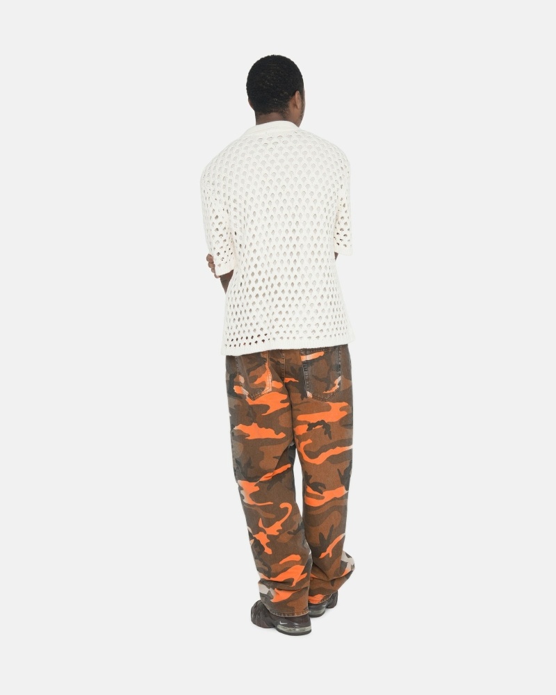 Stüssy Spray Dye Big O Jeans Herren Camouflage | XLMUF-0269