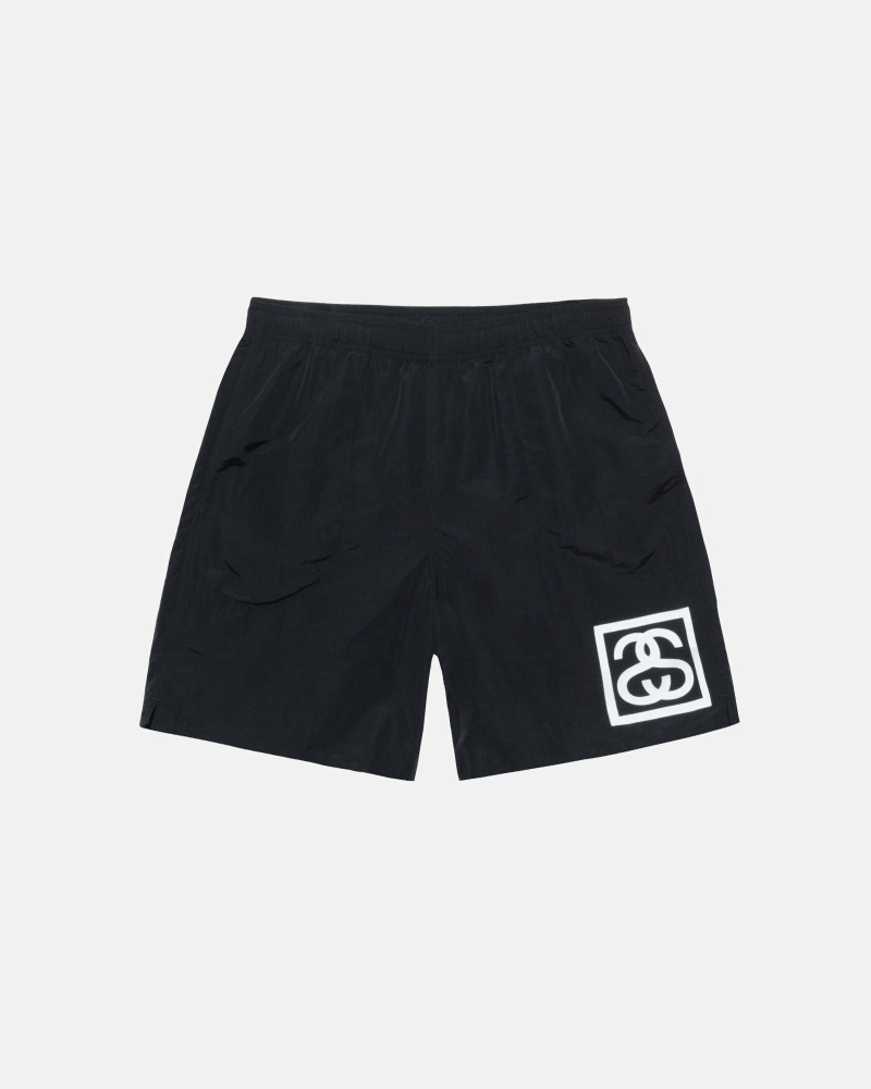 Stüssy Ss-Link Kurze Hose Herren Schwarz | VCTHD-2086