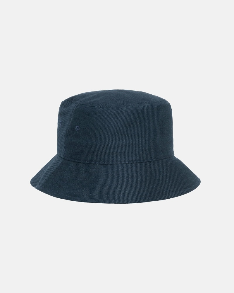 Stüssy Ss Link Deep Eimer Hüte Herren Navy | GPYUQ-6529