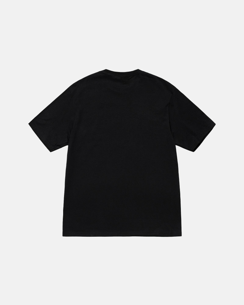 Stüssy Stamp T-shirts Herren Schwarz | MYSUG-4781