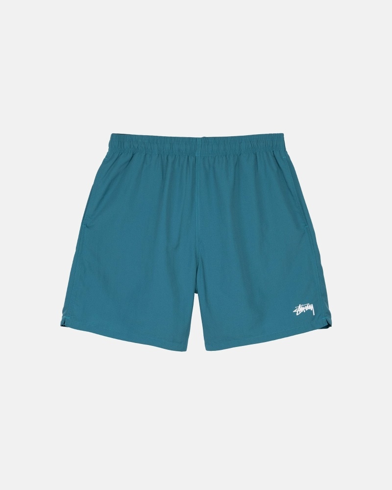 Stüssy Stock Kurze Hose Herren Blau | GVNIH-0467