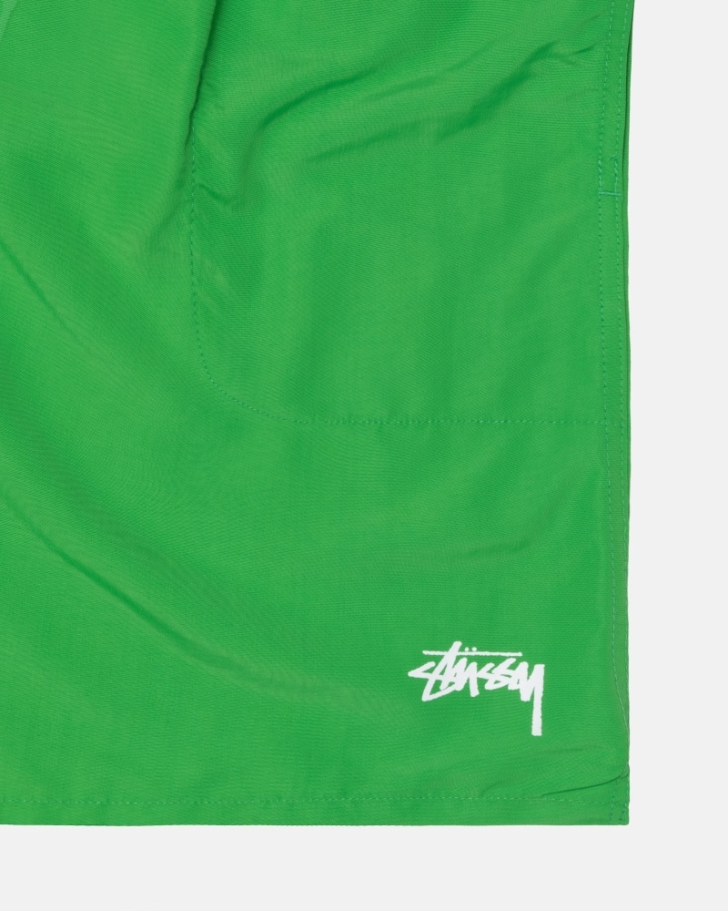 Stüssy Stock Kurze Hose Herren Grün | AWIYR-6905