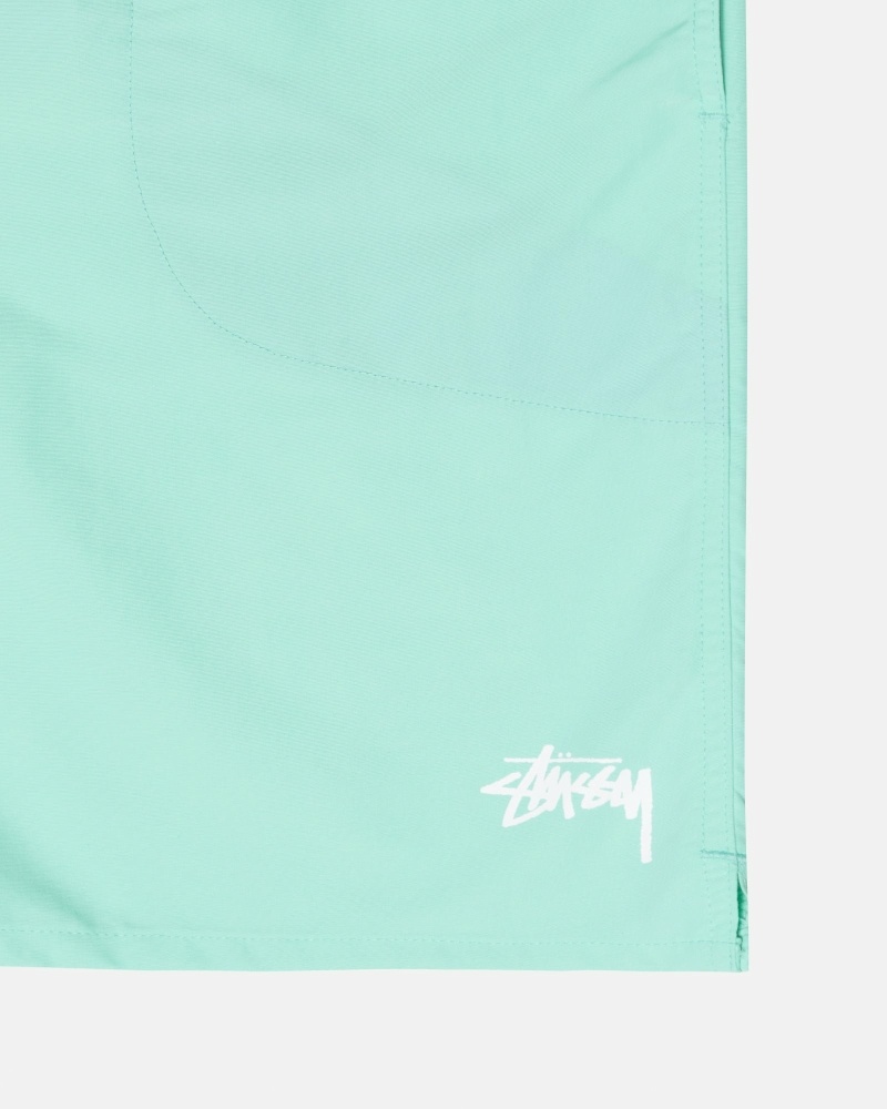 Stüssy Stock Kurze Hose Herren Helltürkis | QJVDG-6491