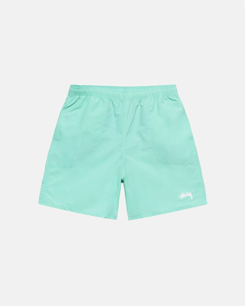 Stüssy Stock Kurze Hose Herren Helltürkis | QJVDG-6491